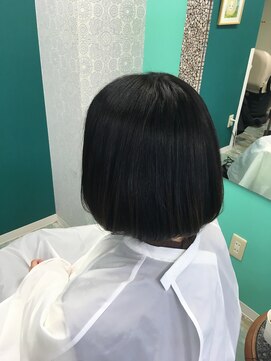 ファンヘアメイク(Fun hair make) ワンレングス　ミディアムボブ