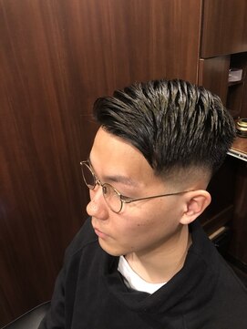 ヒロギンザ 青山店(HIRO GINZA) ハードパートスキンフェード