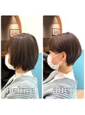 【山方　直也】丸みショート×マッシュショート×20代30代40代