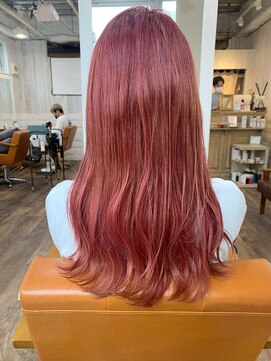 アクトゥス(AEQUITAS) ケアブリーチ×ピンクカラー