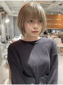 blond bob