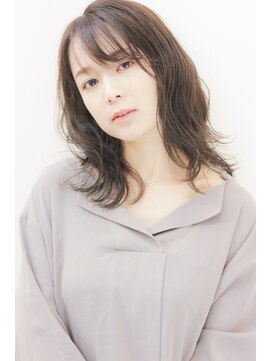アンベリー(embellie) パーマで作る大人ナチュラルゆるふわミディ