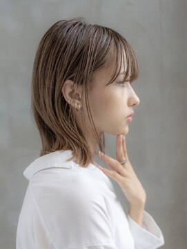 ハバナ 新宿(HAVANA) 大人可愛いオリーブベージュレイヤーボブレイヤーカット