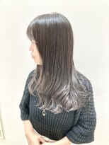 ヘアーライズ 池袋東口店(hair RISE)&nbsp;酸性ストカールをかけてアッシュ系で赤味を消した