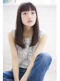 [Garland/表参道]☆切りっぱなしストレートロング☆