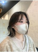 グレージュイヤリングカラー