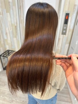 ナンバー アンフィール 渋谷(N° anfeel) 【多田】@tomoki___tada 髪質改善とぅるん髪うるツヤストレート