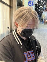 タミー 武蔵小杉(TAMMY)&nbsp;ホワイトベージュ　ハイトーン　ハンサムショート