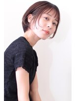 リメル 奥沢自由が丘店(Remel)&nbsp;小顔愛されショート大人ガーリーシースルーバング/自由が丘