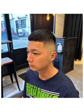 クフィア メンズヘアー カンポ 難波店(CUFFIA MEN'S HAIR CAMPO) クロップスタイル　スキンフェード