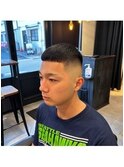 クロップスタイル スキンフェード