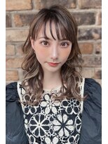 リークフー(Ree cu fuu)&nbsp;10代20代30代40代 前髪　ウルフヘアー　セミロング　藤沢