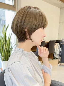 ハルキミナト ジャパン トウキョウ(HARUKI MINATO japan TOKYO) 30代40代50代横顔が美しい丸みショートショートヘア