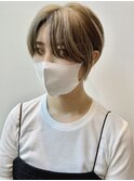 ウザバング耳掛けメンズライクショート