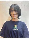 ショートウルフ　ウルフカット　ボブウルフ　レイヤーウルフ