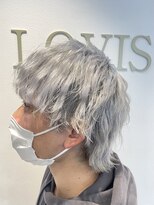 ラビスモア(Lovis moa)&nbsp;マッシュパーマ/ウルフ/アッシュブラック/カルマパーマ/上尾