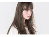 カット＋フルカラー/柔らかくクリアで生まれもった髪色のような自然な質感