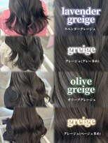 アイシー 表参道(ICY)&nbsp;透明感グレージュカラー4選＊ラベンダーオリーブグレー＊RINA