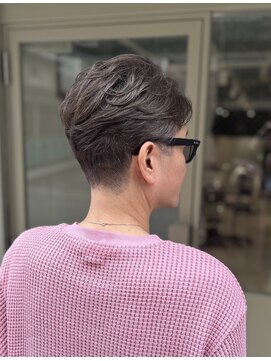 ニコ(niko) 【二村】メンズ白髪ぼかし　グレージュ