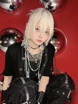 ドットハリス(.Hallis) ホワイトカラー/ダブルカラー/ハイトーン/レイヤーカット