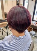 ボルドーショート