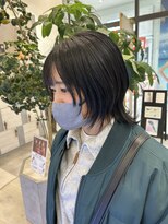 アストレアバイイーリス(ASTRAEA by Iris)&nbsp;レイヤーカット×ウルフカット×暗めカラー