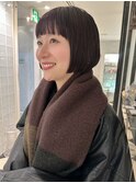 【LA PENSEN カホ】パツッとボブ