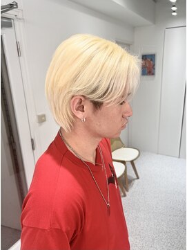 メンズペレ 渋谷(MEN'S PELE) ニュアンスパーマ/韓国マッシュ/スパイキーショート/渋谷