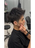 短髪/アップバング/刈り上げ/メンズショート/ビジネス/社会人