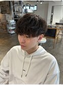 mensカット/シャドウパーマ/ツイストスパイラル/マッシュ
