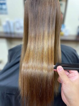 アローズ 玉名店(arose) ２０～40代髪質改善艶感エアストレート