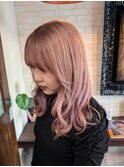 #ピンクベージュ#ピンクカラー#コーラルピンク#ハイトーン
