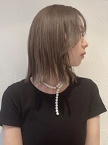 イルウィ(irwi)&nbsp;【miku/ブリーチ】ケアブリーチ/髪質改善トリートメント/ボブ