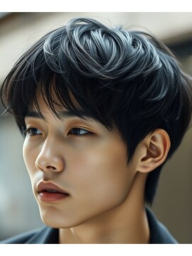 メンズエス 天満扇町(mens esu) yaマッシュスタイル/ニュアンスパーマ/ダークカラー