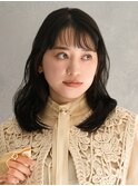 二俣川_レディース_セミロング_レイヤー_ナチュラル_コテ巻き