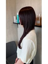 トリコ(ToricO)&nbsp;姫カットレイヤー　ピンクブラウン　ワインレッド　チェリー