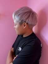 ダズリングディア(Dazzling Deer)&nbsp;ホワイトカラー/メンズカット/デザインカラー