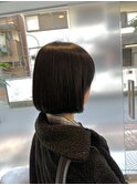 内巻きボブ