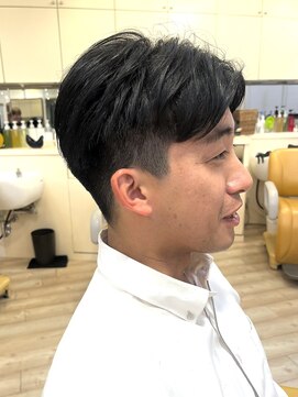 モリオ フロム ロンドン 成増店 【morio成増/宇佐美】アップバング/短髪メンズカット