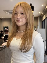 コージーベルベット(Cosy Velvet)&nbsp;ブロンド×レイヤーカット【こまつばら】