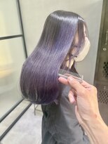 フェリア 松山(Feria) 【Feria松山】パープルバレイヤージュ☆“石田幸輔"