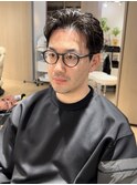 梅田メンズサロンイケオジオールバック
