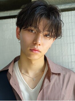 Men's hair salon CLEL【クレル】メンズカット/メンズパーマ/眉毛【3/6開店（予定）】の写真/千葉で人気サロンから初のメンズサロン#五井#眉毛#メンズカット#センターパート#ツイストスパイラル#韓国風