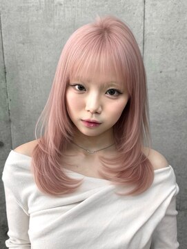 ロンドホットリップ 立川(Lond hot lip) 韓国顔周り/ハイレイヤーカット/ワンホンレイヤー/立川