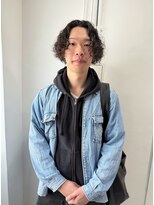 ミュー(Mu)&nbsp;スパイラルパーマ　メンズカット