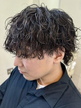 スウェル 稲毛店(Swell) 波巻きシャドウパーマ[稲毛/メンズ]
