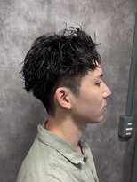 スピン 本八幡(SPIN) MEN’S HAIR/サーフカール/刈り上げセンターパート/本八幡