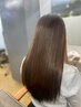 【NEWうる艶プレミアムカラー】カット+髪質改善カラー￥13200【Rosso六町店】