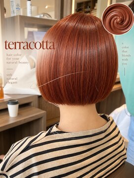 トリッカ シブヤ(TRICCA SHIBUYA) チョコレートブラウン×ボブ