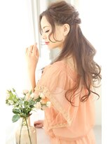 シーン(sCene) ★sCene★ ルーズ編みハーフアップ 下防